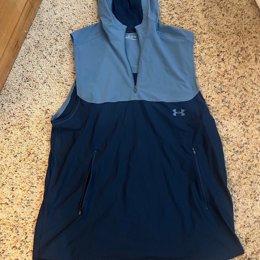 Under armour sleeveless hoodie